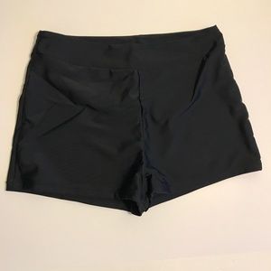 New Black Women's Swim Shorts Bottoms